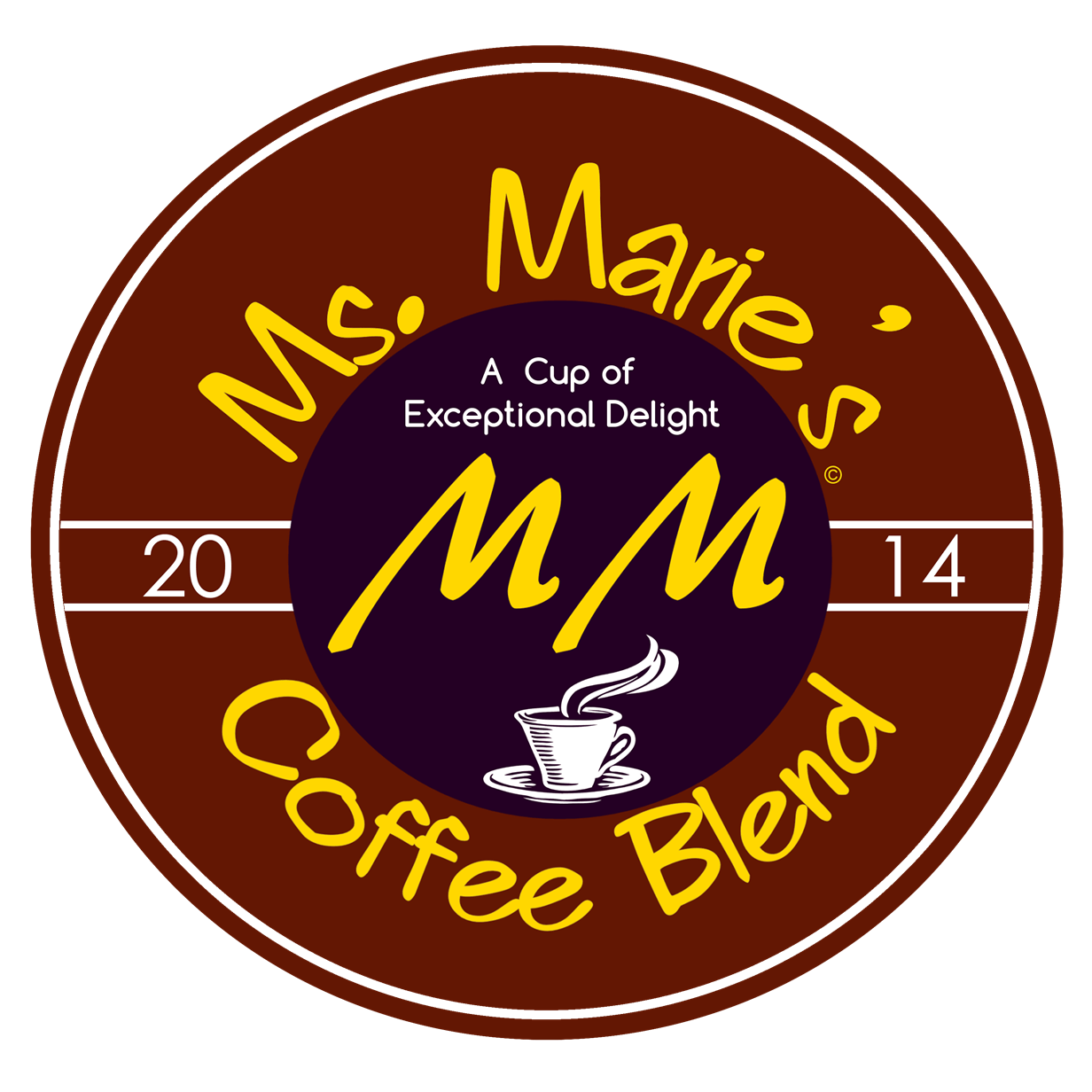 Ms. Marie's Coffee Blend Logo Ms. Marie's Coffee Blend